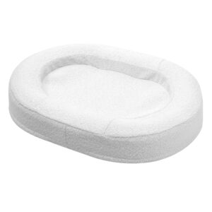Alternative view of Marlo Orthopedic Bolster Boucle Dog Bed White