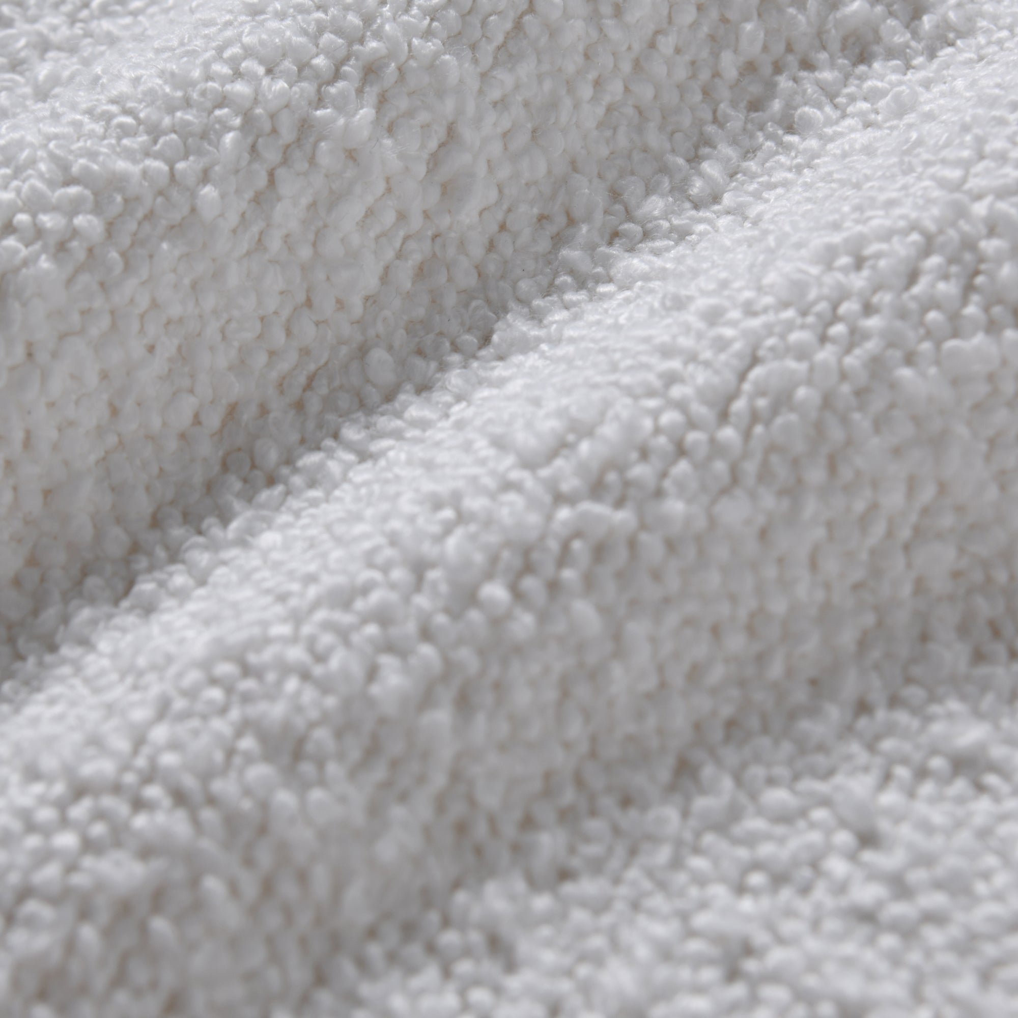 Marlo Orthopedic Bolster Boucle Dog Bed White - Image 4