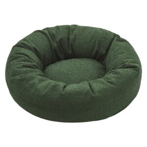 Alternative view of Miri Round Calming Boucle Dog Bed Olive