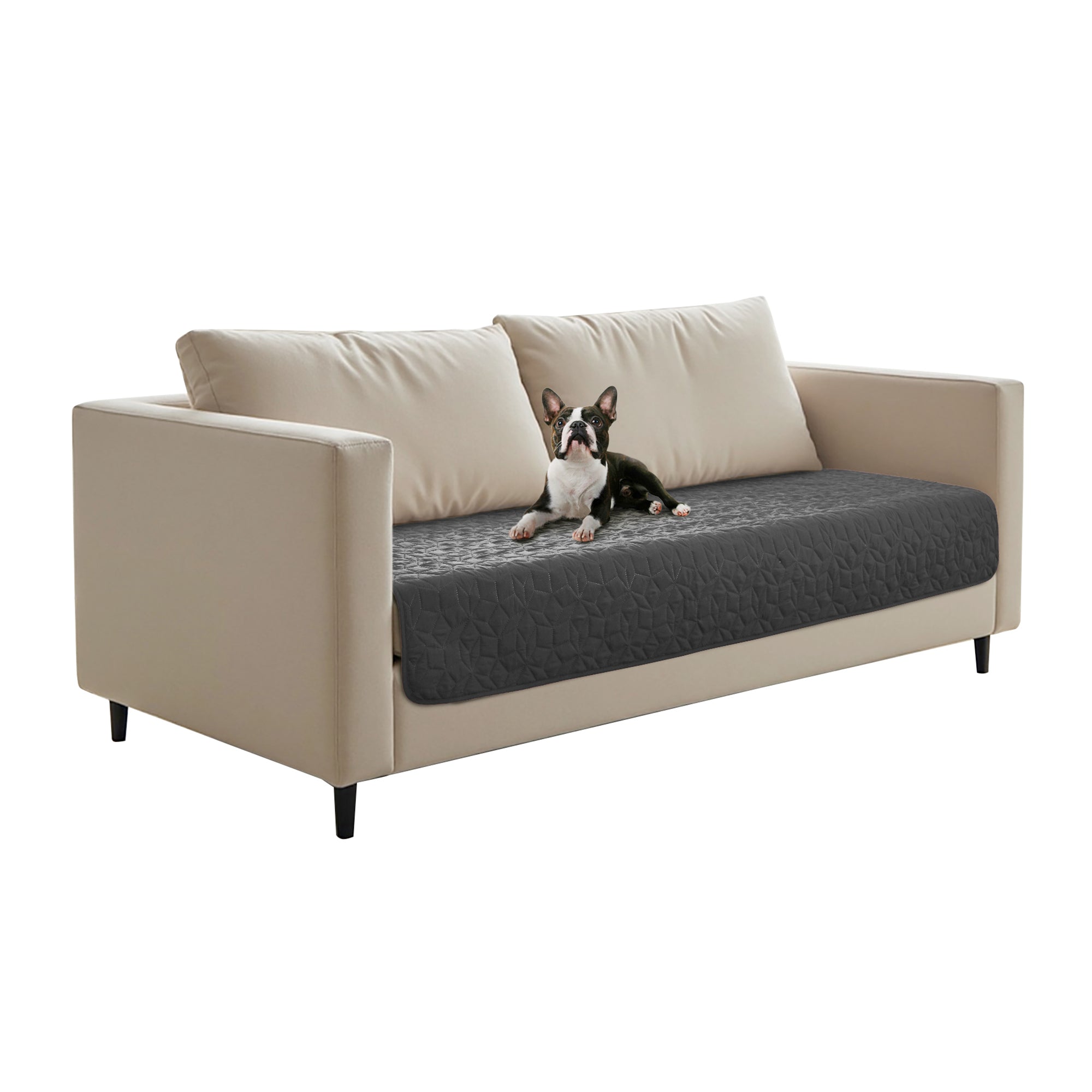 Sofur Waterproof Dog Couch and Bed Protector 76x178cm Charcoal - Image 3