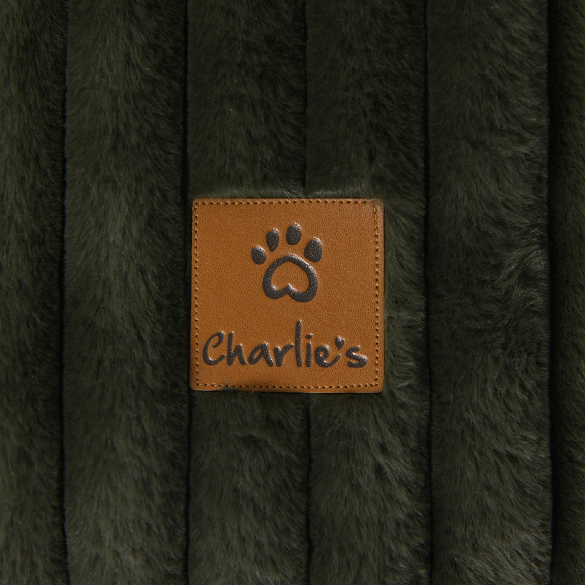 Cloud Bolster Sofa Protector Dog Bed Olive - Image 5