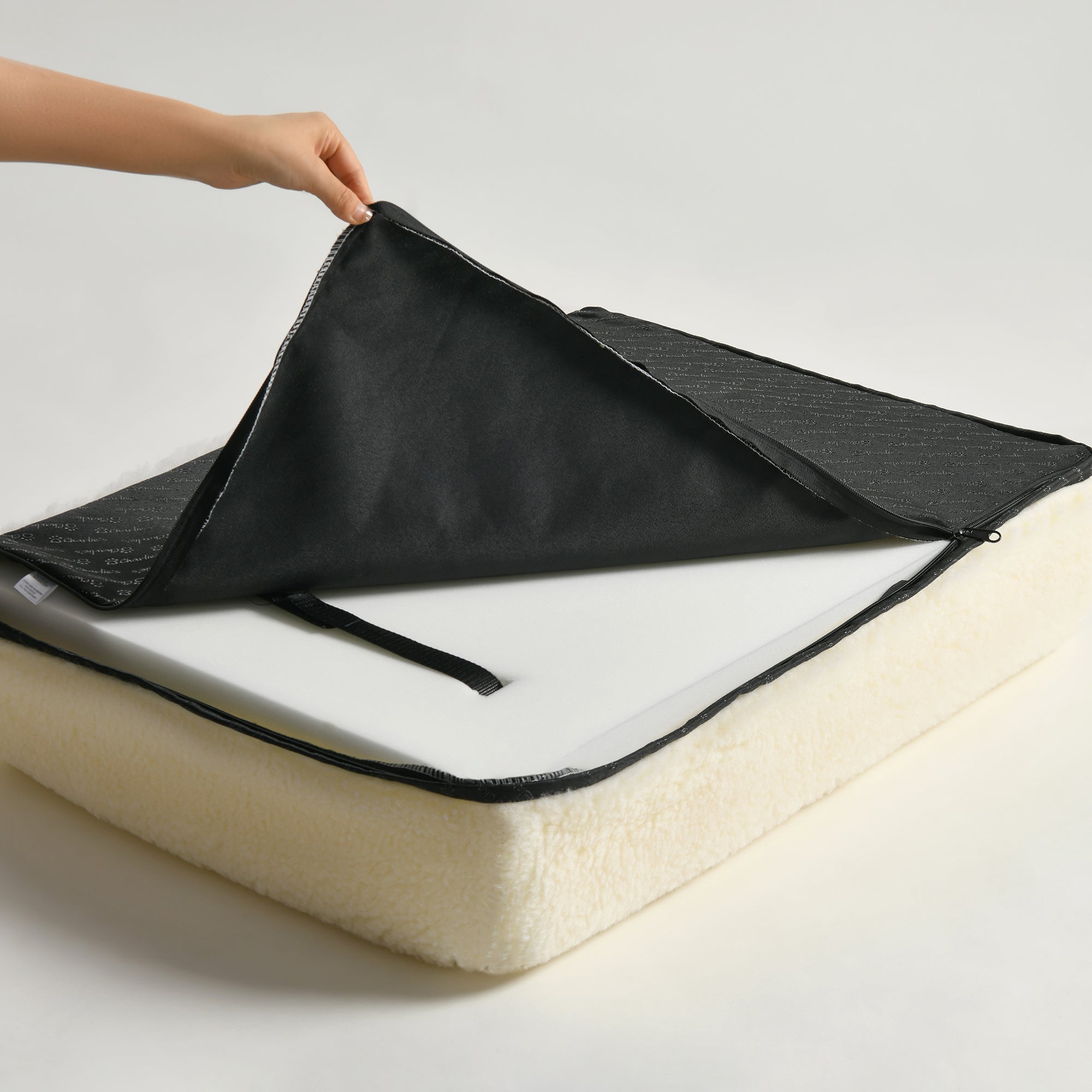 Dolly Australian Wool Orthopedic Dog Bed - Image 10