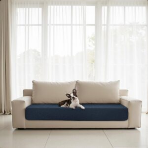 Alternative view of Sofur Waterproof Dog 2-Seater Couch Cover Protector 76x178cm Midnight Blue