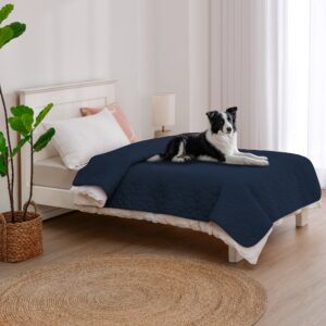 Sofur Waterproof Dog Bed Cover Protector Midnight Blue