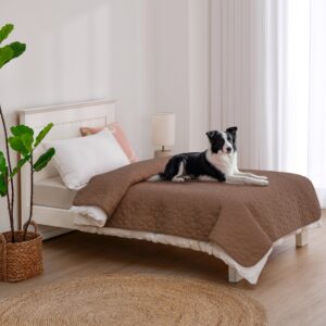 Sofur Waterproof Dog Bed Cover Protector Espresso