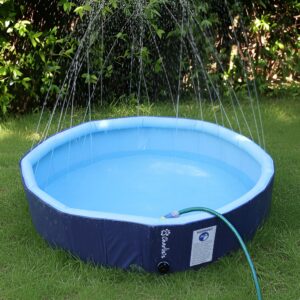 Alternative view of Splash Society Sprinkler Dog Pool